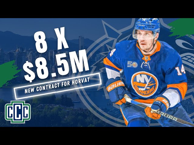 Bo Horvat, Islanders agree to 8-year extension: 'To finally fit in and be  set up somewhere… that's special to me