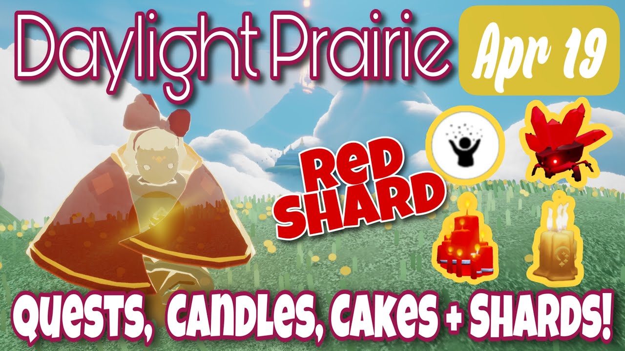 [Apr 19] ALL Season Candles, Quests, Cakes + Shard Info in Daylight