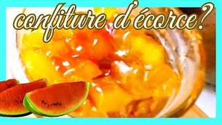 Confiture de peau de pastèque délicieuse et facile