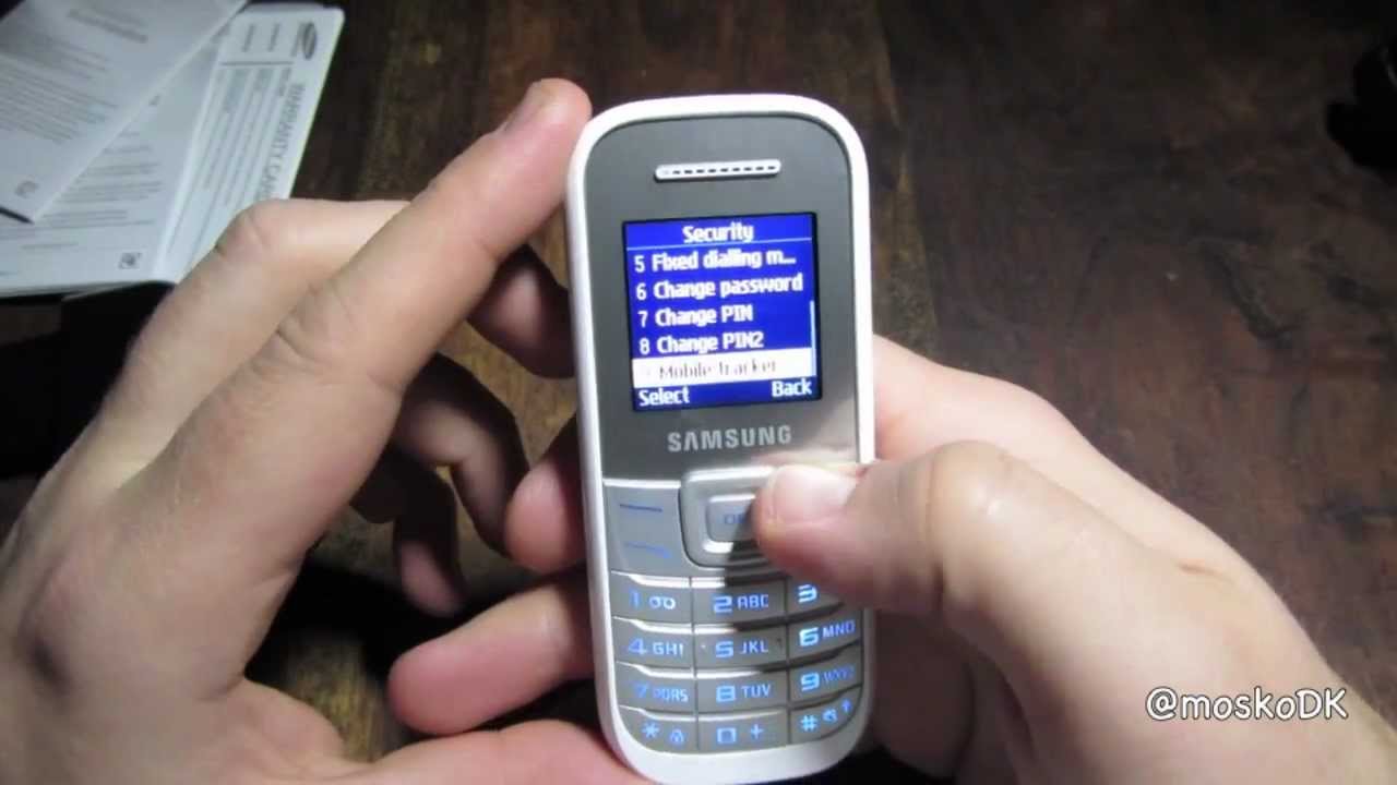 Téléphone portable Samsung E1207 KEYSTONE