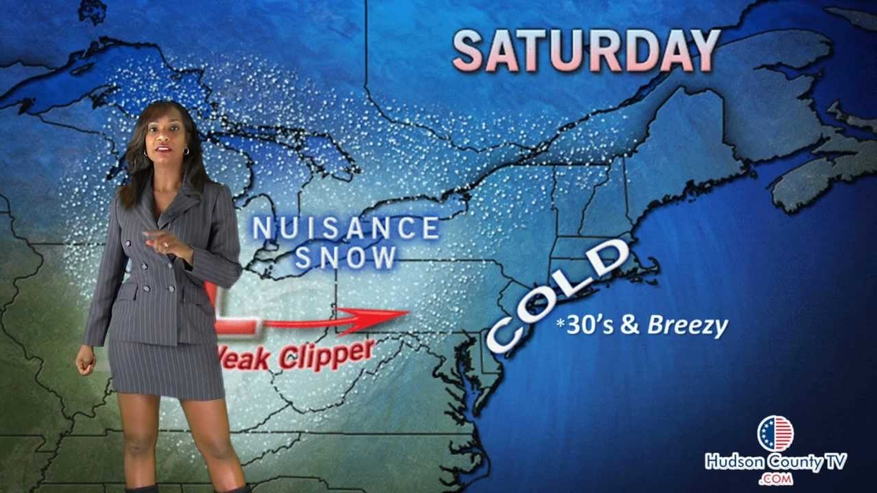 Hudson County NJ Weekend Weather Forecast, Friday February 1st YouTube