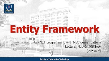 05 - Entity Framework :: Part01 : Kiến trúc