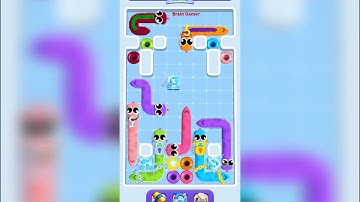 Slither out: Snake puzzle level 34 gameplay walkthrough solution 