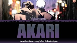 Jujutsu Kaisen - AKARI Season 2 Ending 3 FULL By Souchi Sakiyama [Color Coded Lyrics Kan/Han/Eng] Resimi