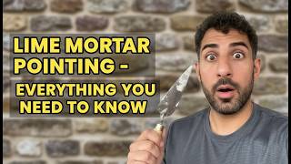 Pointing Stonework with Lime Mortar - A Visual Guide 