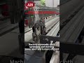 Have you ever seen a machine that can automatically pull, stack, and cut cloth? #ultrasonic #factory