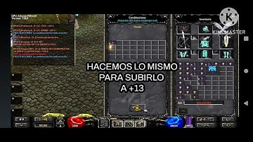 SUBIENDO ITEMS MAQUINA CHAOS MU 99B