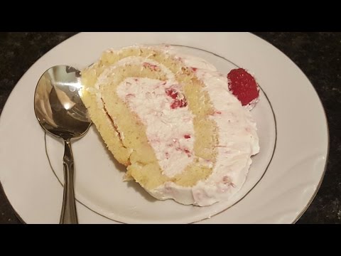 RASPBERRY CAKE ROLL