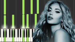 Alina Baraz  - Down for You Piano Tutorial Ta-Ku Synthesia