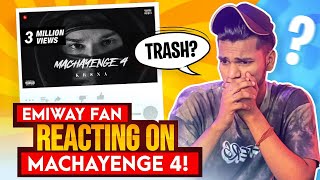 EMIWAY FAN REACTING ON KR$NA MACHAYENGE 4!