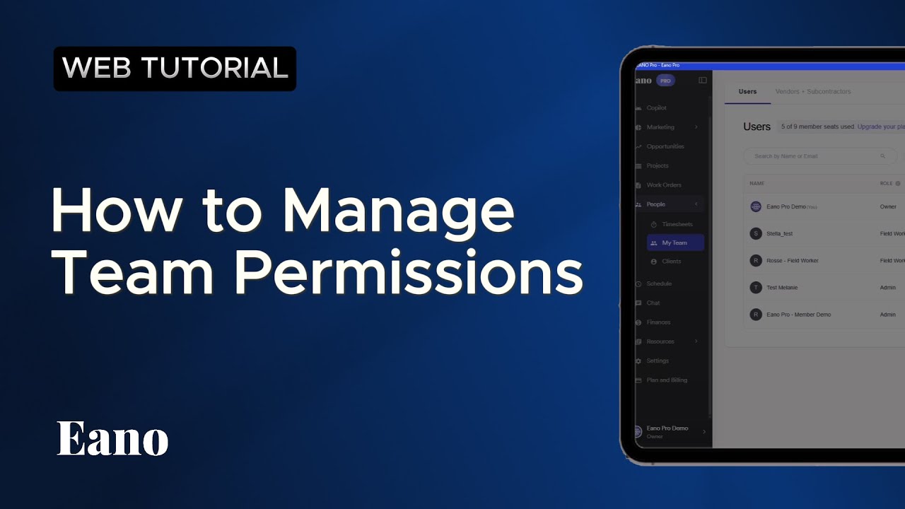 How to Manage Team Permissions on Desktop - YouTube