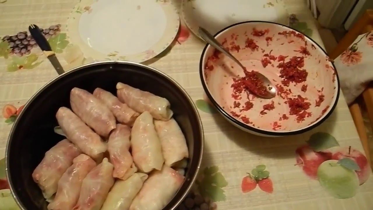 Гречаные голубцы