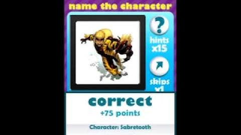 Quizcraze characters level 20 answers