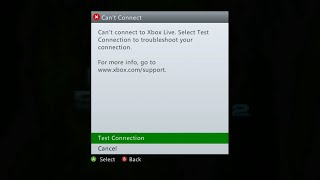 Can't connect to Xbox Live on Xbox 360 (Xbox Series X)