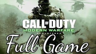 CALL OF DUTY MODERN WAREFARE Remastered [Xbox One] Full Game Walkthrough No Commentary