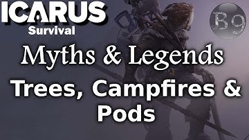 Icarus Survival Myths Episode 1: Campfire, Trees, & Cargo Pods