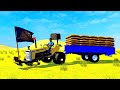 Trolley Tractor Game 🚜🔥 | Farming & Cargo Delivery Gameplay