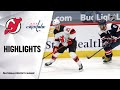 Devils @ Capitals 2/21/21 | NHL Highlights