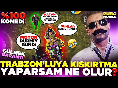 BİR TRABZON’LUYA KIŞKIRTMA YAPARSAM NE OLUR? 🤣 (FULL KOMEDİ) GÜLMEK GARANTİ 🤣 | PUBG MOBILE