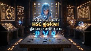 সরল ও যৌগিক বাক্য নিয়ে সব ভয় শেষ! HSC Logic 1st Paper Chapter 8 | নিশ্চিত ১ নম্বর! 🎯 | AI