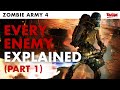 Zombie Army 4 | How To Take Down EVERY Zombie Type [PART 1]