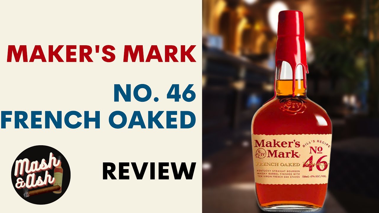 Maker s mark 46 french oaked bourbon whiskey review shorts youtube