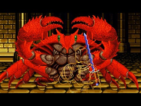 Crossed Swords (Arcade) All Bosses (No Damage)