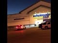 Saskatoon Police leavening the wholesale club parking lot