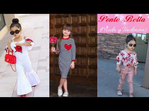 Moda Vestidos 2019 para niñas - tendencia 2019 - YouTube