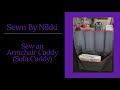 Sew an Armchair Caddy (Sofa Caddy)