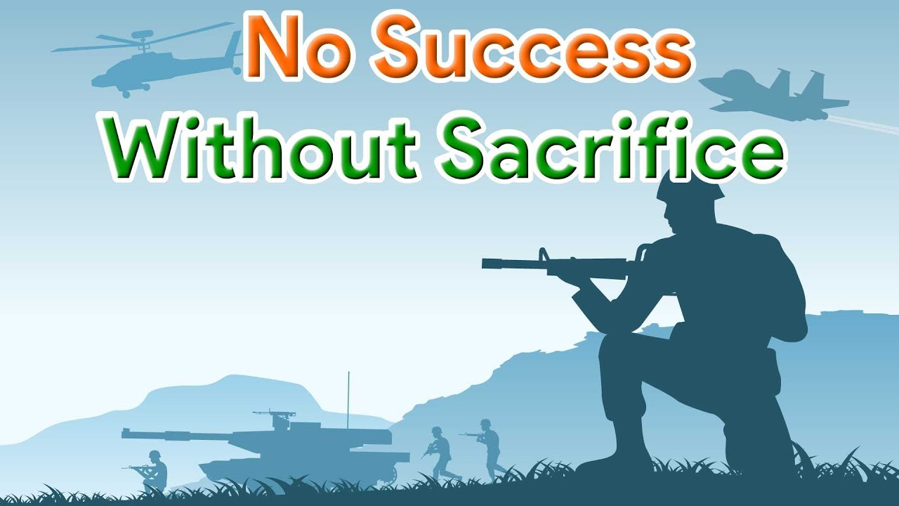 No Success without Sacrifice | Moral Book  | Class 8
