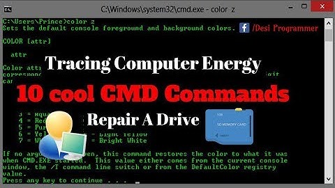 10 Awesome CMD Commands Everyone Must Know..! In Hindi ..!