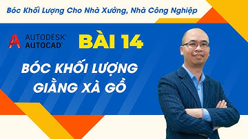 Bóc Khối Lượng Cho Nhà Xưởng, Nhà Công Nghiệp - Bài 14 - Bóc khối lượng giằng xà gồ