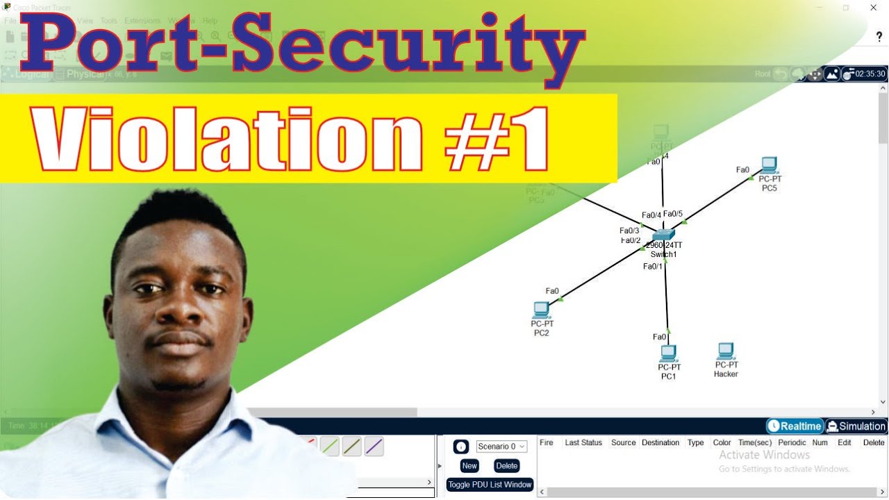 How to configure Layer2 Switchport port-security