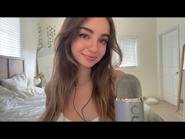 ASMR | up-close rambling (mouth sounds)