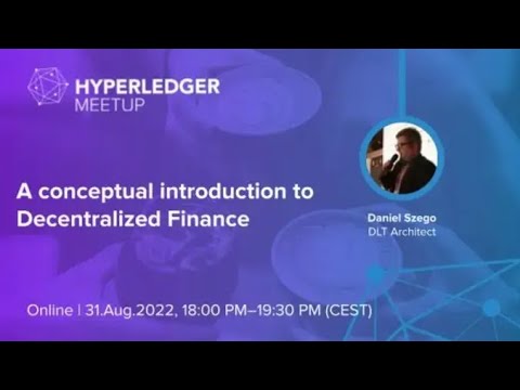 A conceptual introduction to Decentralized Finance