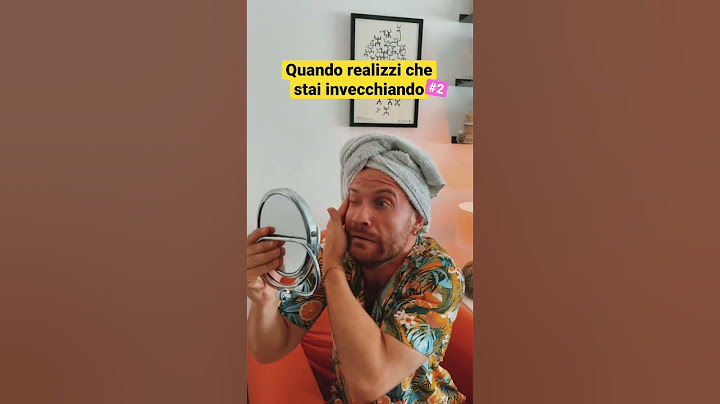 Quando realizzi che stai invecchiando (part.2)