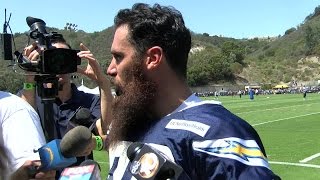 Eric Weddle on training camp, Chargers uncertainty and his iconic beard