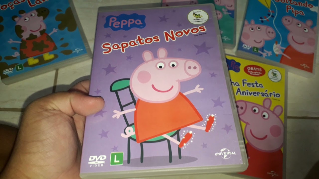 Review Meus Dvds Da Peppa Pig Coleção Youtube
