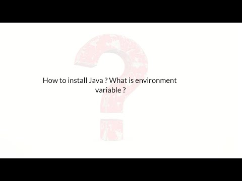 Install Java 11 and Environment Variables - Explained in Tamil