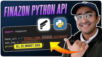 How to extract *Most Accurate* US markets Financial data using Finazon Python API 🔴