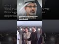 Viral video of Abu Dhabi Crown Prince greeting driver before departing India