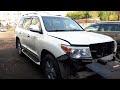 Toyota Land Cruiser 200. Как снять крышки со спинок задних сидений.