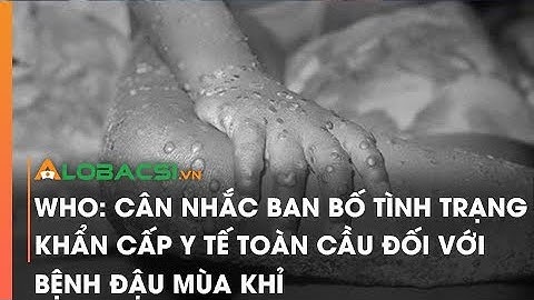 WHO: Cân nhắc ban bố tình trạng khẩn cấp y tế toàn cầu đối với bệnh đậu mùa khỉ