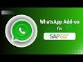 Boost Efficiency with WhatsApp Integration Addon for SAP Business One