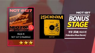 [Superstar SMTOWN] NCT 127 - 영웅 (英雄; Kick It) (Valentino Khan Remix) | Hard Mode & Bonus Stage