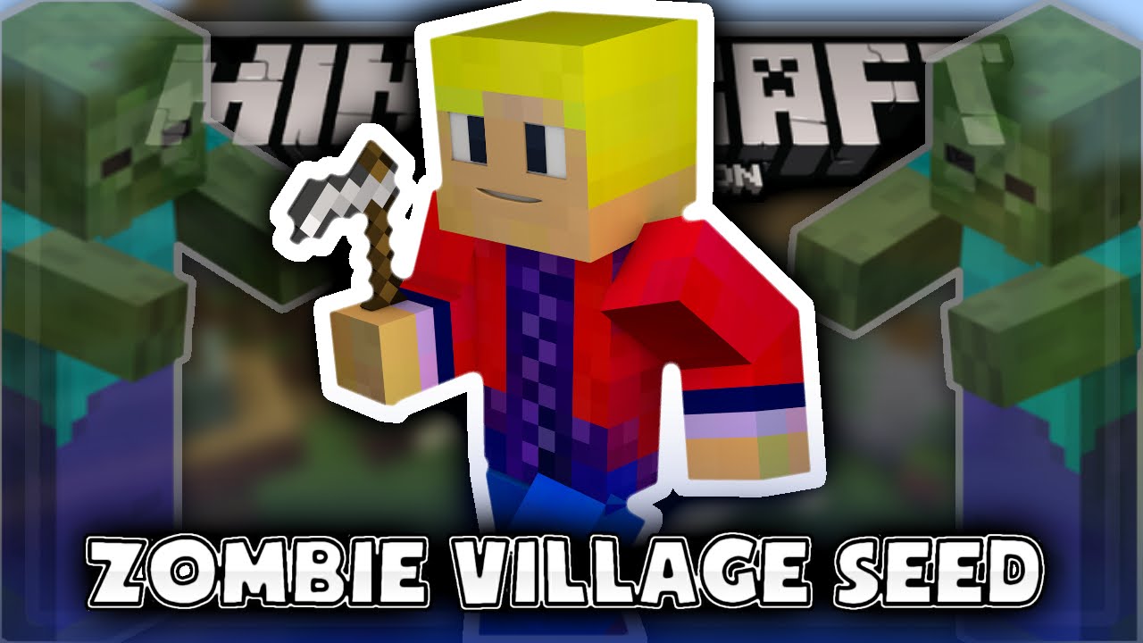 Zombie Village! | Seed Review |  Minecraft PE