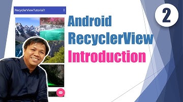 Multiple Items in Listview (RecyclerView) in Android Studio - Part 2