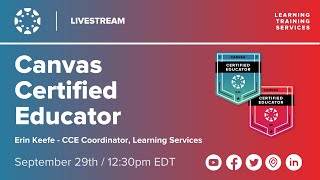 Canvas Certified Educator Program