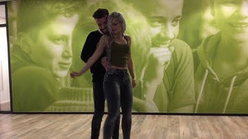 Reda Becil & Sara Lopez dancing Kizomba at Dutch International Zouk Festival 2016 (Breda)